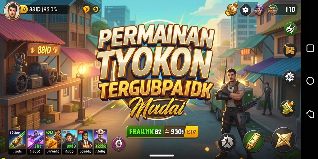 Tampilan menarik dari gameplay <strong>88ID</strong> yang penuh dengan strategi bisnis.