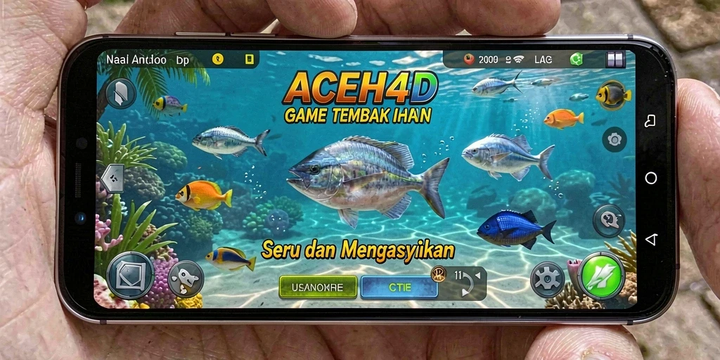 Gameplay seru menembak ikan dalam ACEH4D.