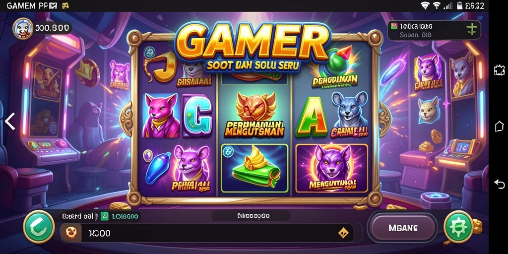 Tampilan gameplay menarik dari GAMERP dengan slot yang mendebarkan.