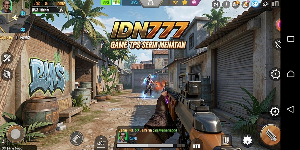 Tampilan gameplay seru dan mendebarkan dalam IDN777.