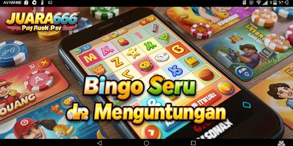 Tampilan gameplay JUARA666 yang seru saat bermain Bingo.