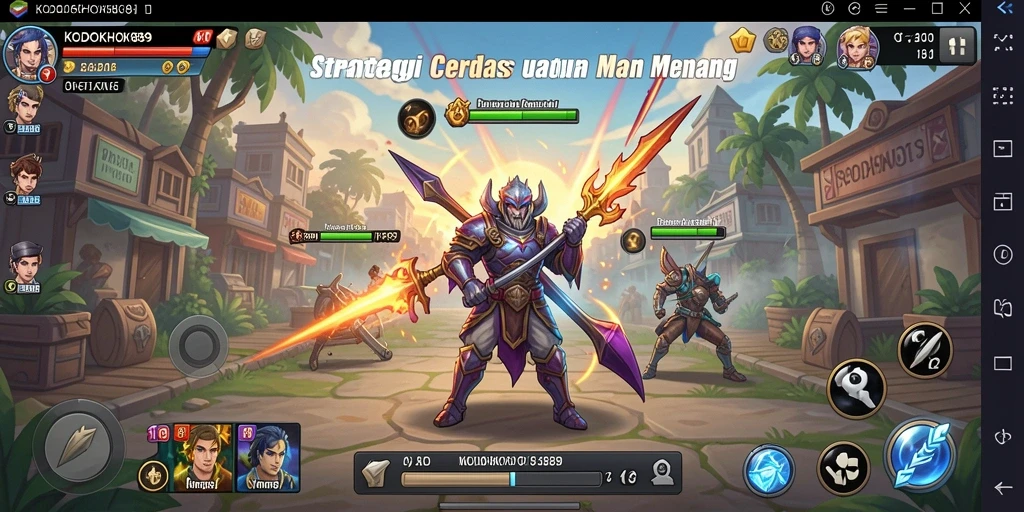 Tampilan utama dari gameplay KODOKHOKI889 yang menarik dengan strategi mendalam.