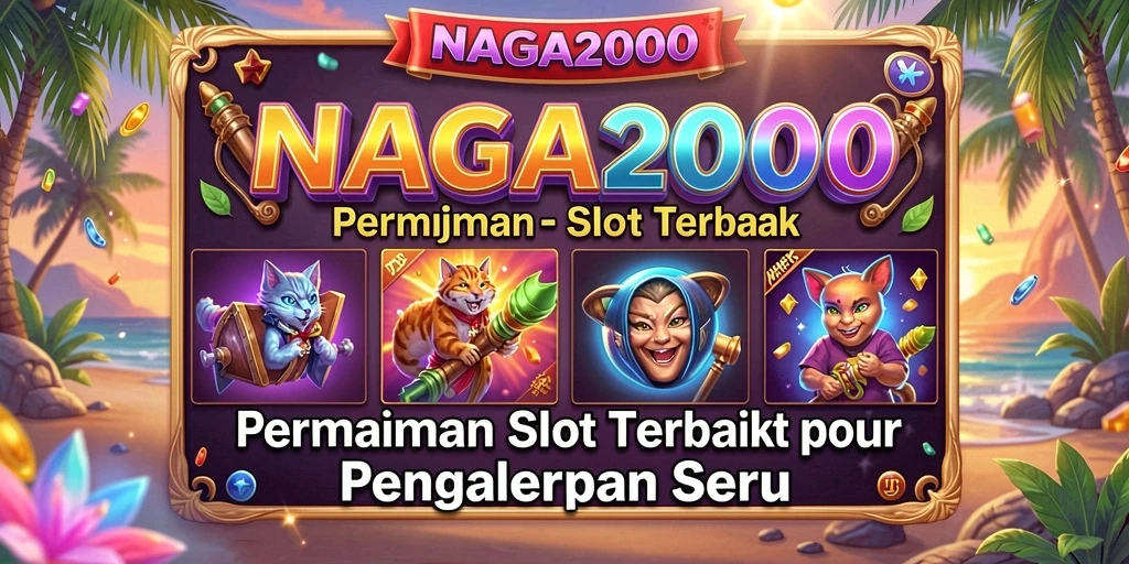 Tampilan menarik gameplay di NAGA2000 dengan slot yang seru.