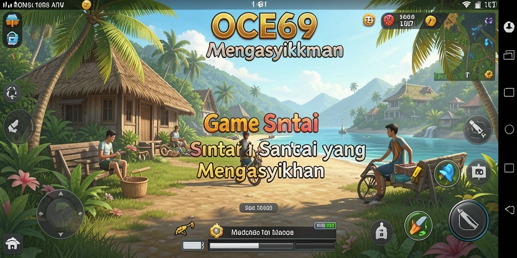 Tampilan gameplay OCE69 yang menyenangkan dan menarik.