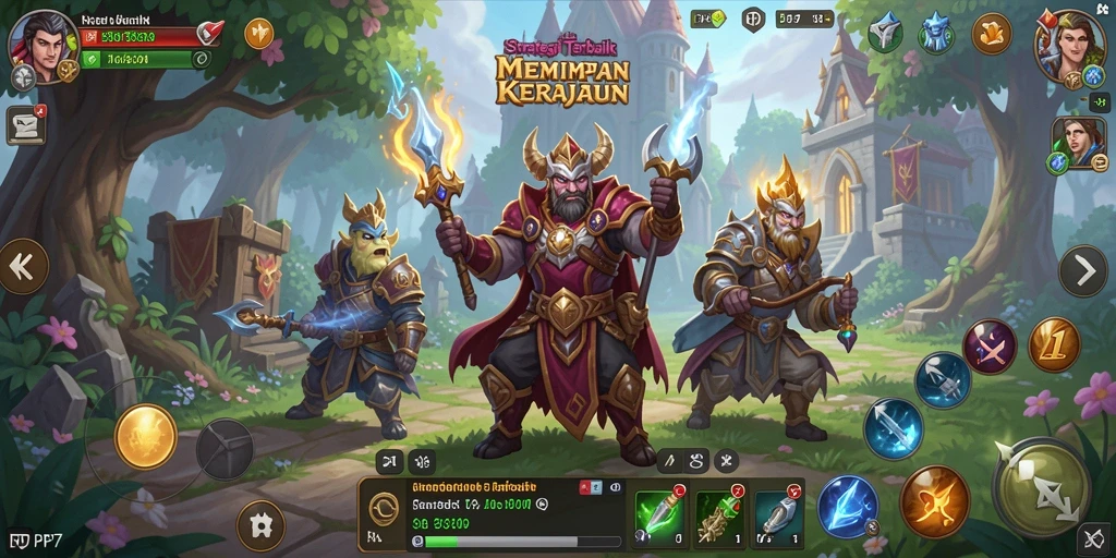 Tampilan gameplay PP7 yang mendebarkan dan penuh strategi.