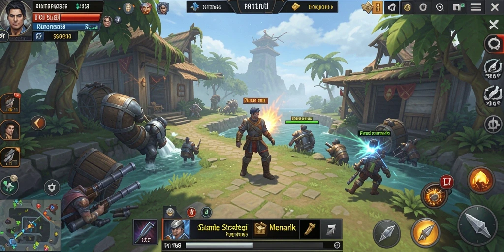 Screenshot menampilkan gameplay strategis yang menarik di RI188.