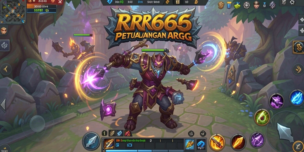 Gameplay utama RR666 dengan aksi seru dan grafik menawan.