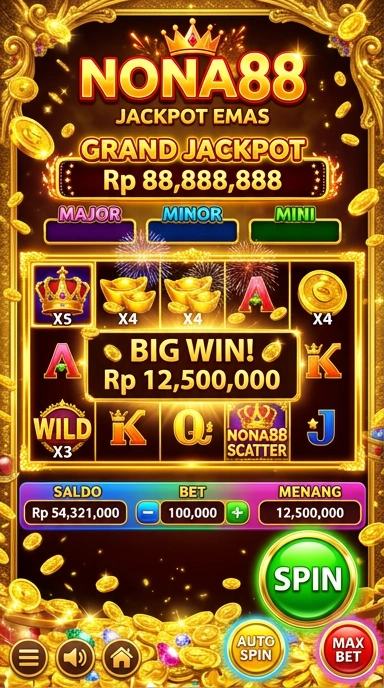 Screenshot fitur dukungan pelanggan di nona88.
